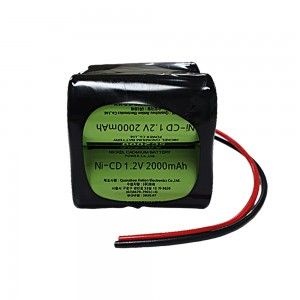 [Ni-CD 충전지] 파워랜드 니카드 SC사이즈 4.8V 2000mAh (2s2p) (삼성 VC-H22, VC-H20 호환)