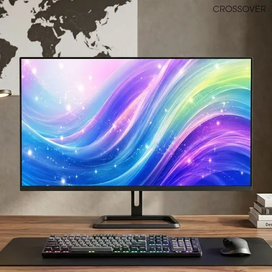 크로스오버 32QV9 WQHD USB-C 블랙 81cm 100Hz 고화질 사무용 게이밍 컴퓨터 모니터