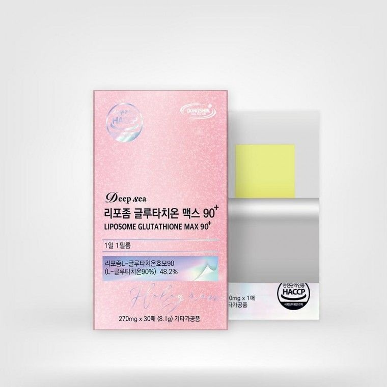 딥씨 리포좀 글루타치온 맥스 90 플러스 270mg x 30매