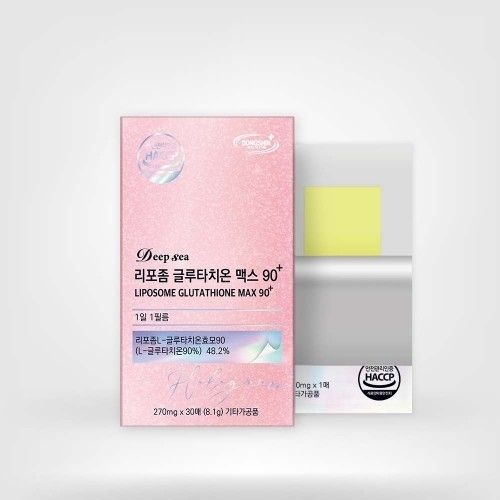 [동신헬스케어] 딥씨 리포좀 글루타치온 맥스 90 플러스 270mg x 30매