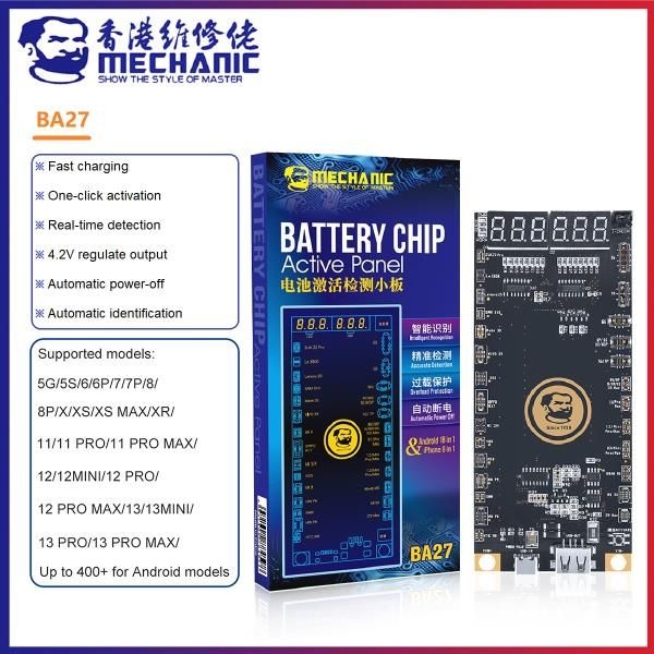 MECHIC B27 배터리 칩 활성화 패널 감지 보드 roid iOS