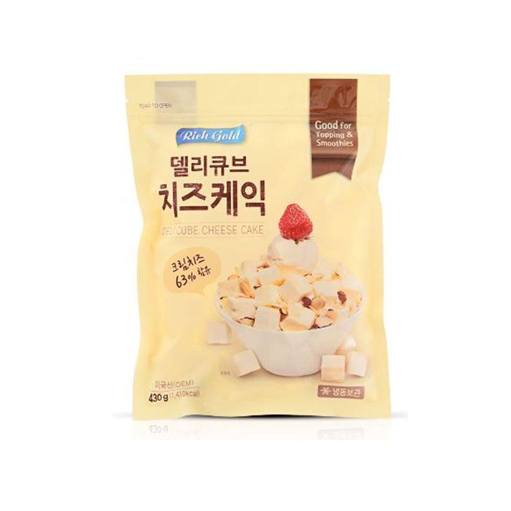 리치골드 동서 리치골드 델리큐브 치즈케익 430g