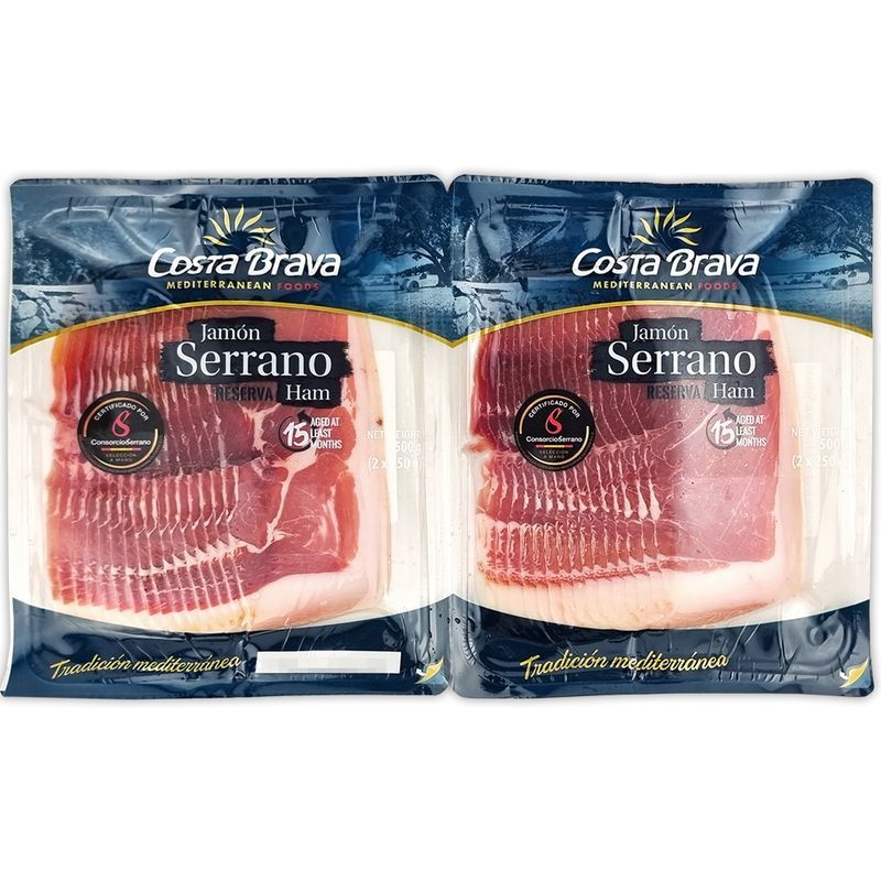COMERCIAL LOGISTICA DE CALAMOCHA, S.L.U 코스트코 코스타브라바 하몽 세라노 햄 500g(250g x 2개) 생햄