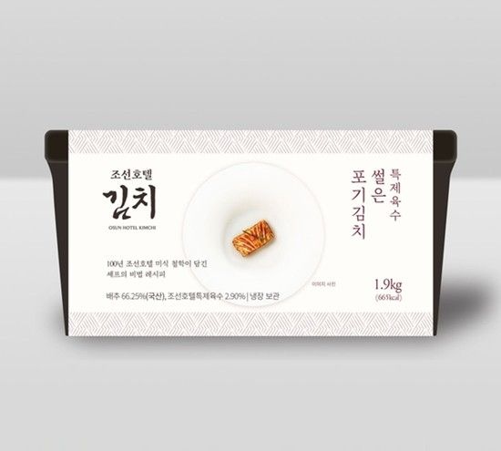 조선호텔 특제육수 썰은포기김치 1.9kg