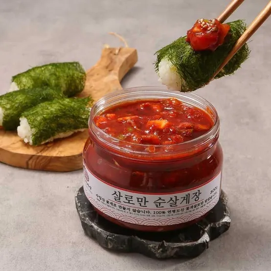 알품게 [새벽배송]62년전통 삼대인천게장 순살게장 국내산 연평도 살로만 간장 양념 400g