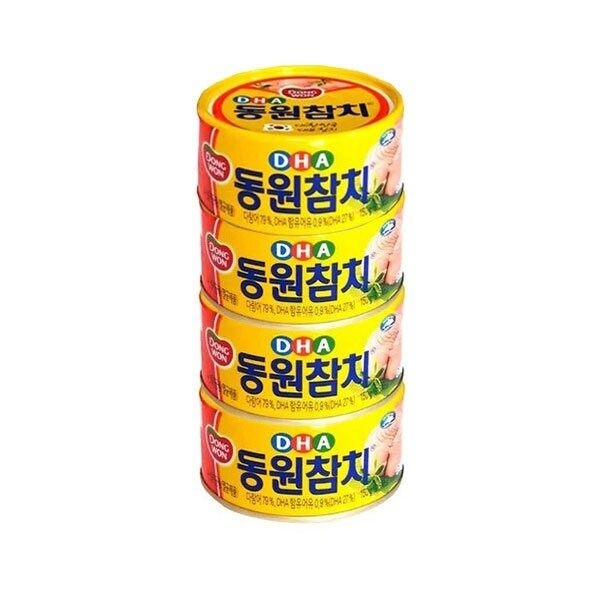 [새벽배송][우리가락]동원참치 DHA 90g x 4캔