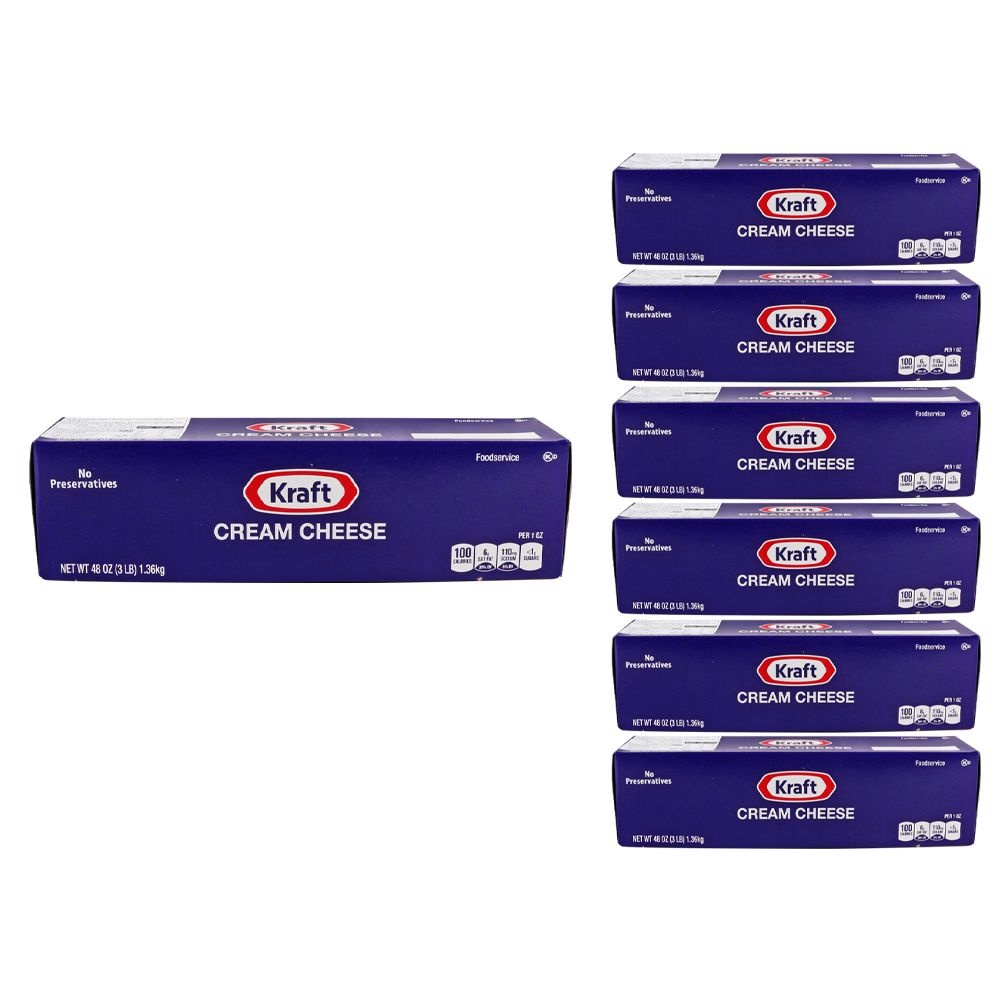 크래프트 크림치즈 1.36kg-블루 /냉장 한박스 (1.36kg x 6ea)-아이스박스무료