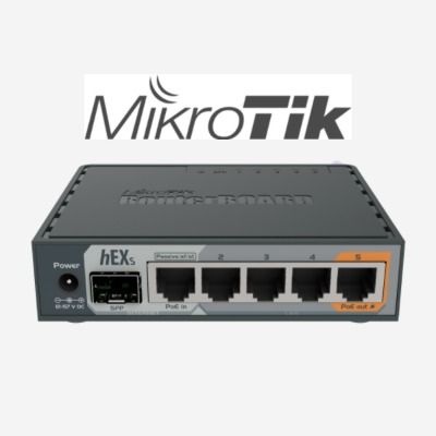 마이크로틱  MikroTik hEX S(RB760iGS) VPN라우터 산업용라우터 방화벽 Router