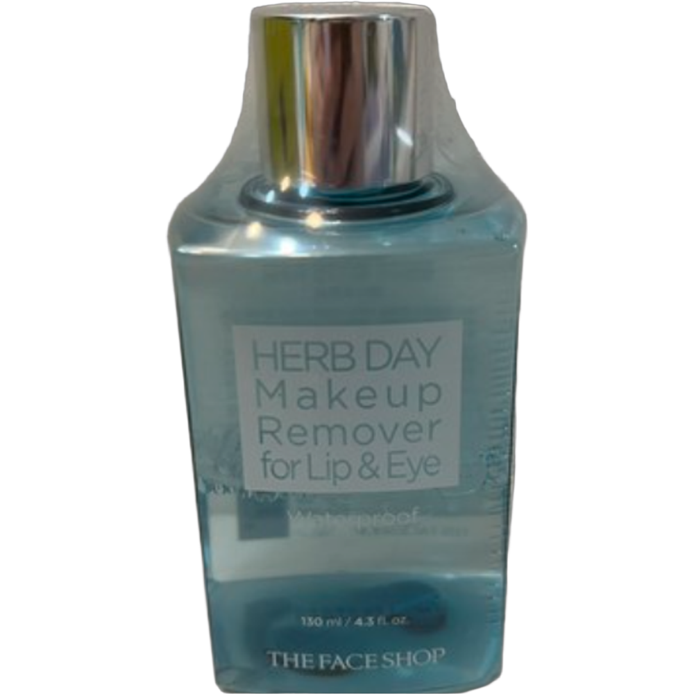 더페이스샵 허브데이 워터프루프 립 앤 아이 메이크업 리무버 130ml 3개