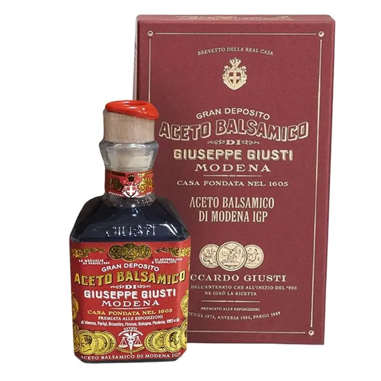 [APP전용]주세페주스티 모데나 3골드메달 발사믹 식초 250ml 큐비카 사각병 (박스포함) 1/2/3병