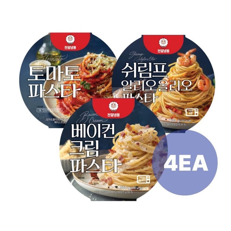 [롯데온] 천일식품 파스타 4팩