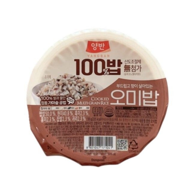 동원 양반 오미밥 130g 24개
