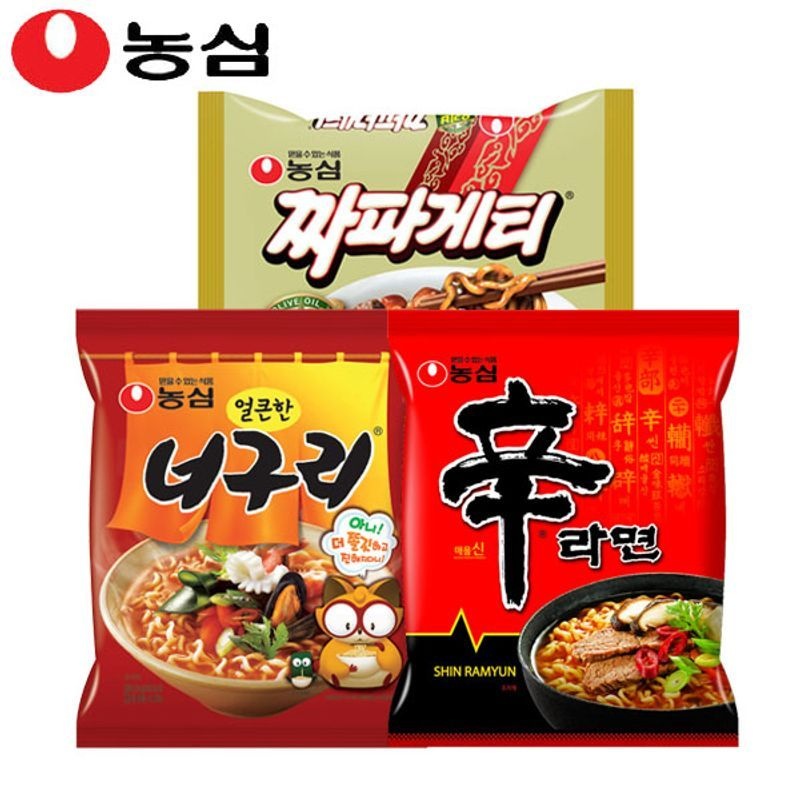 농심신라면10봉+짜파게티10봉+얼큰너구리10봉 (총30봉)e[35936172]