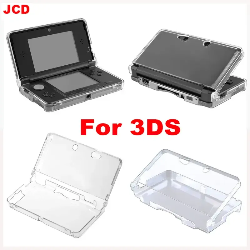 1/2/5/10pcs 3DS/새로운 3DS/3DS XL 3DS LL 새로운 XL용 플라스틱 투명 크리스탈 보호 하드 쉘 스킨 케이스 커버