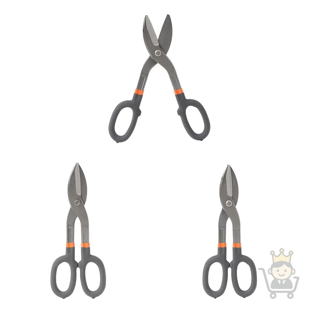 보스몰 철판 절단 항공가위 26CM 오렌지 케이블가위 함석가위 원예가위
