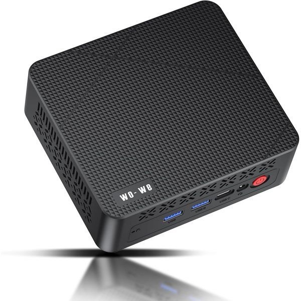 wo-we [해외] wo we P6 미니 PC AMD Ryzen 5 3550H Beats N150 N100 N97 컴퓨터 16GB DDR4 RAM 512GB NVME SSD 게이밍 트리플 디스플레이 듀얼 HDMI 포트