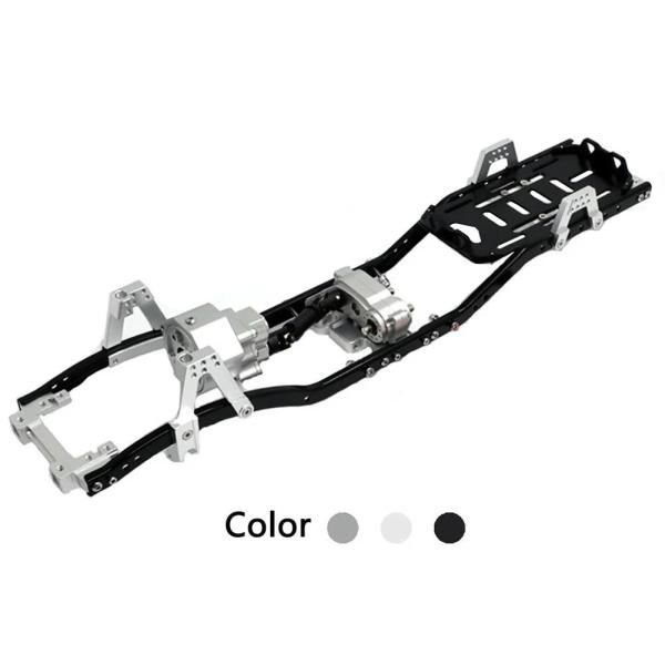 새로운 313mm 휠베이스 기어 변속기 1/10 RC 크롤러 자동차