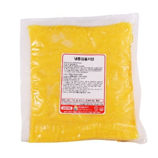 풍림푸드 김밥용 지단 냉동 700g 계란지단 달걀