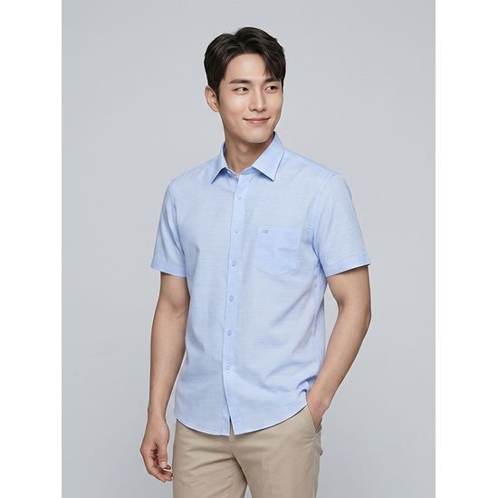 BY파크랜드블루 소프트쿨 반팔 드레스 셔츠-A2DS2310100A 266526