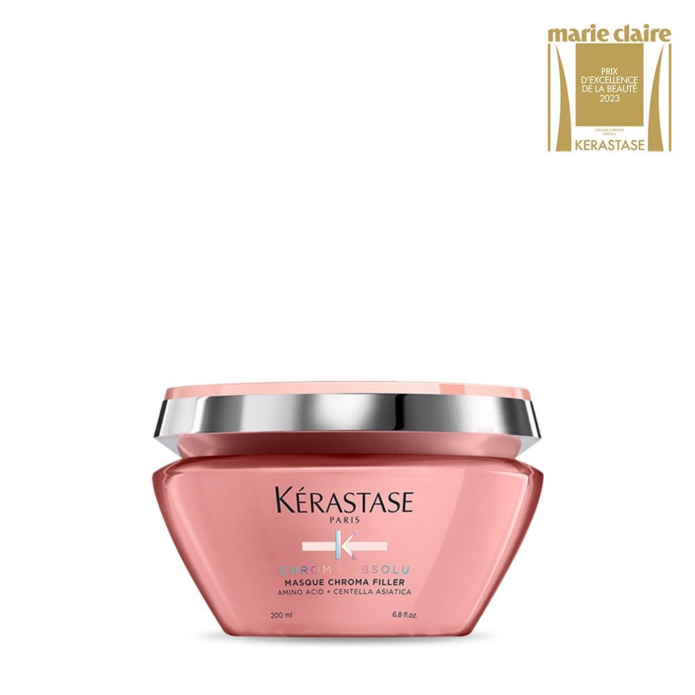 케라스타즈 [염색모발용][트리트먼트] 크로마 압솔뤼 헤어 마스크 200ml