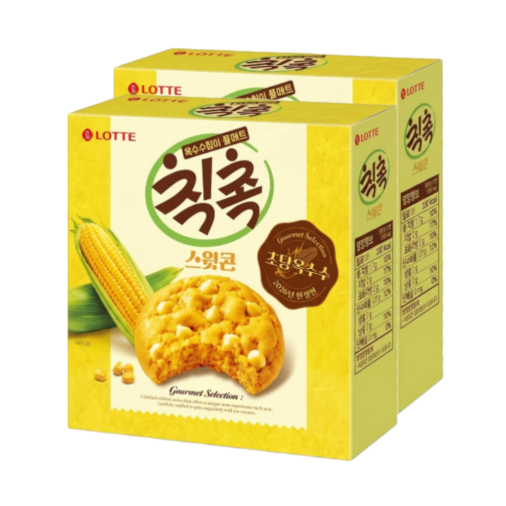 롯데리아 롯데 칙촉 스윗콘 180g x 2개