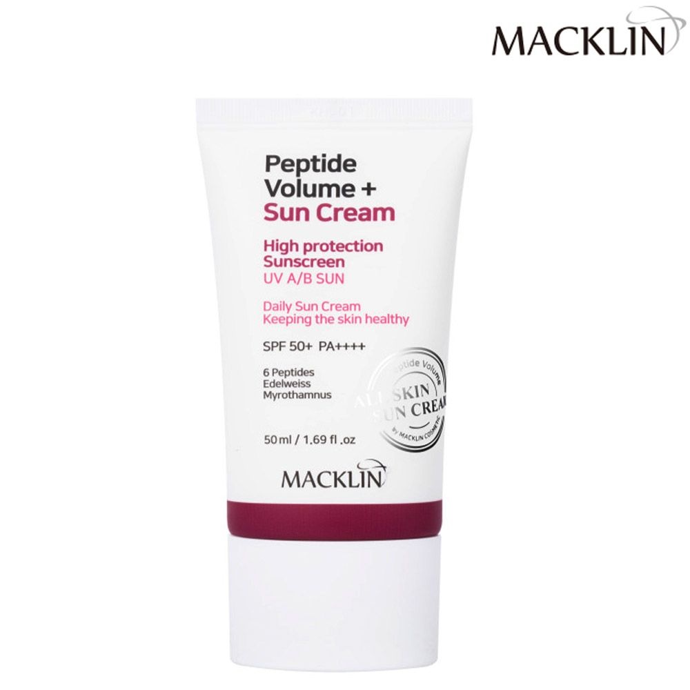 [오늘출발] 맥클린코스메틱 맥클린 펩타이드 볼륨 선 크림 50ml(SPF50+)