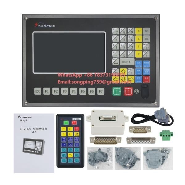 SF-2100C 2축 CNC 컨트롤러 플라즈마 SF-RF06 리모컨