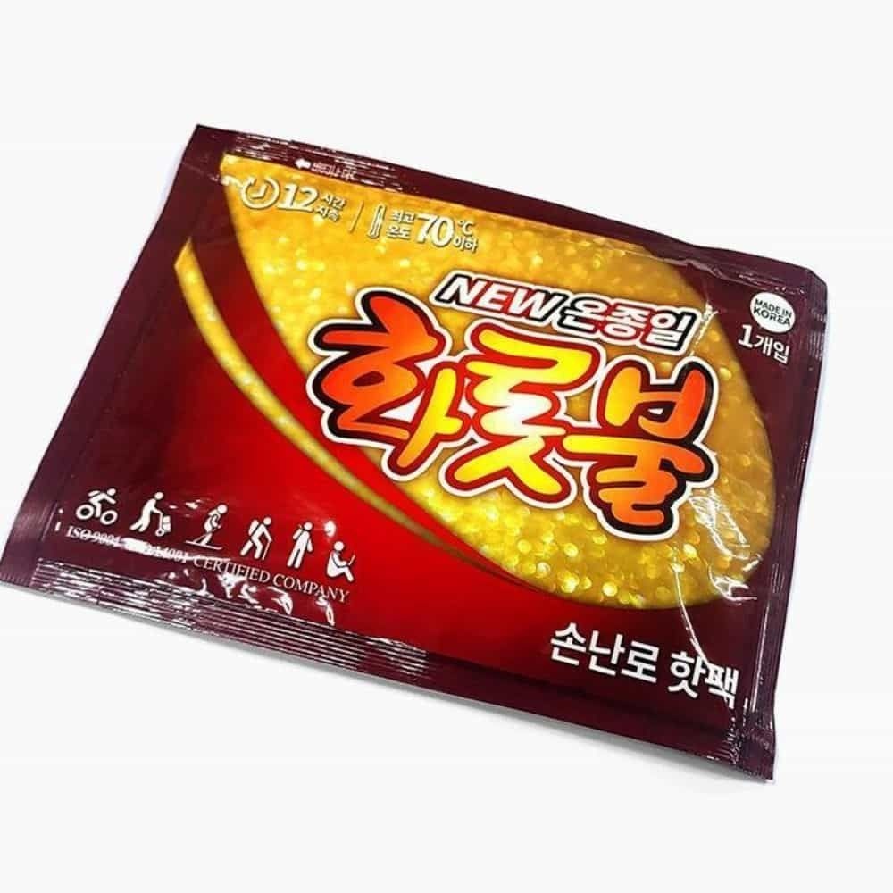 온종일 화롯불 손난로 핫팩 일반형 5개입 일회용난로 미니핫팩 야외핫팩