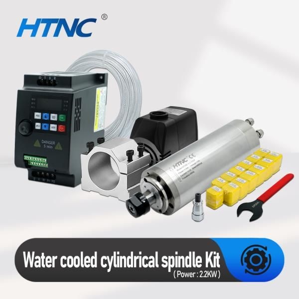 2200W CNC 스핀들 모터 ER20 2.2kw 원형 수냉