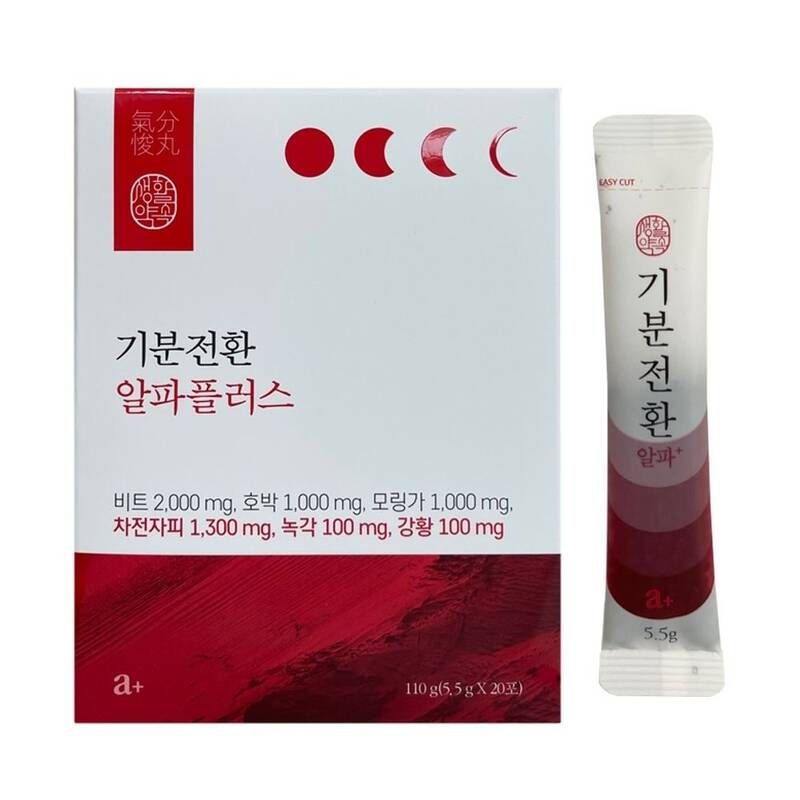 생활약속 기분전환 알파 플러스 5.5g x 20포 /
