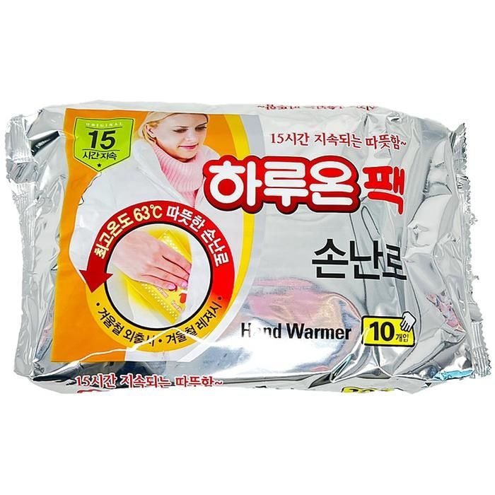 하루온팩 손난로 핫팩 장시간 지속 대용량 휴대용 따뜻한 팩 80g, 30개