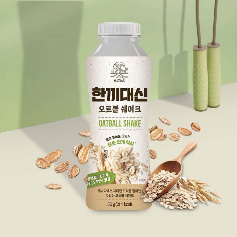 한끼대신 식사대용 간편식 단백질 오트볼 그레인 쉐이크 24개입(1박스)