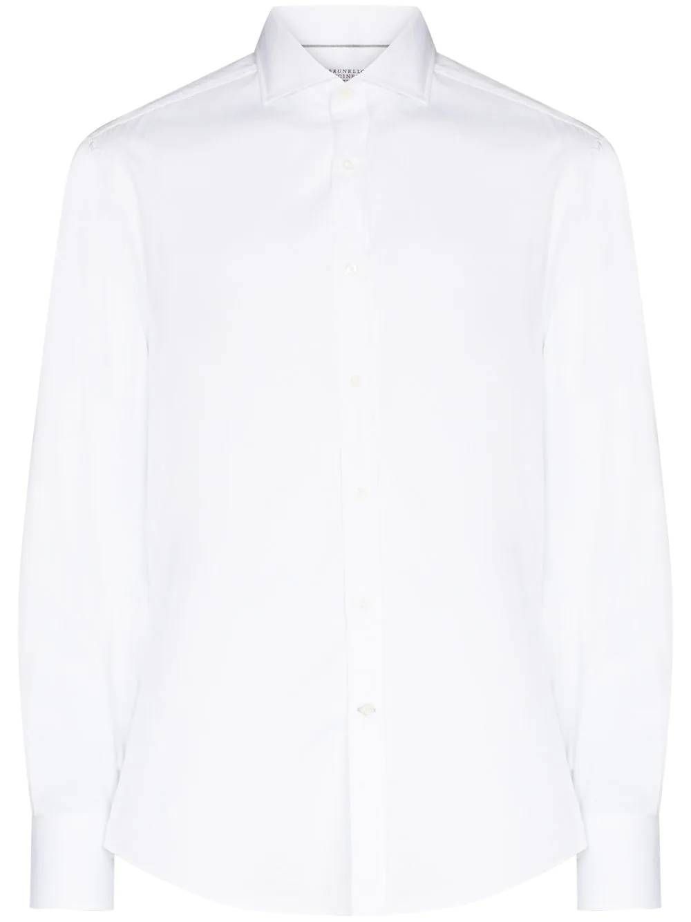 브루넬로 쿠치넬리 Conti 브루넬로 쿠치넬리 Poplin 셔츠 M0UC41718C159