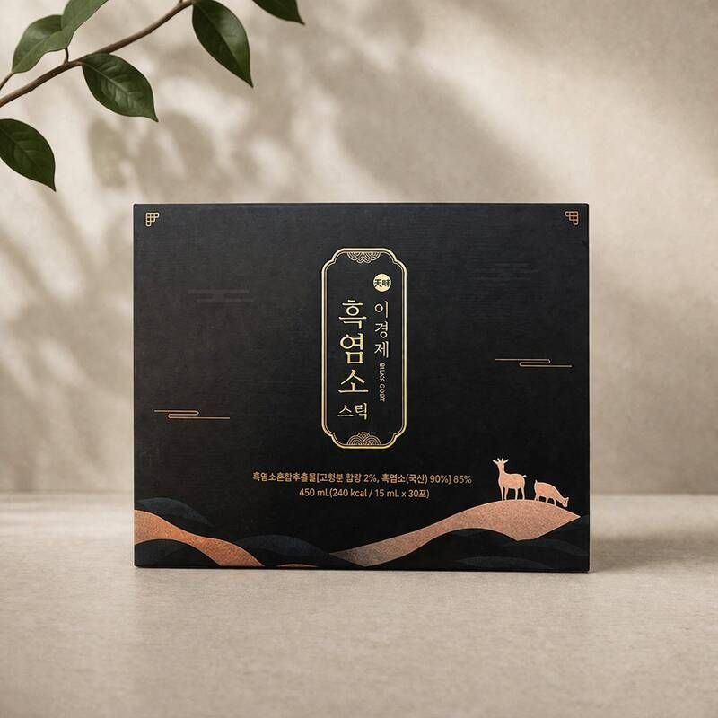 이경제 흑염소 스틱 15ml x 30포 순수 흑염소 건강 스틱