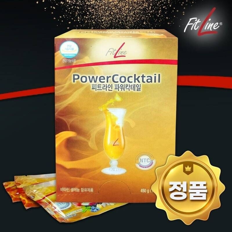 [파워칵테일 12월입고] 독일피엠PM 피트라인 파워칵테일 아침쥬스, 450g, + 금분칫솔