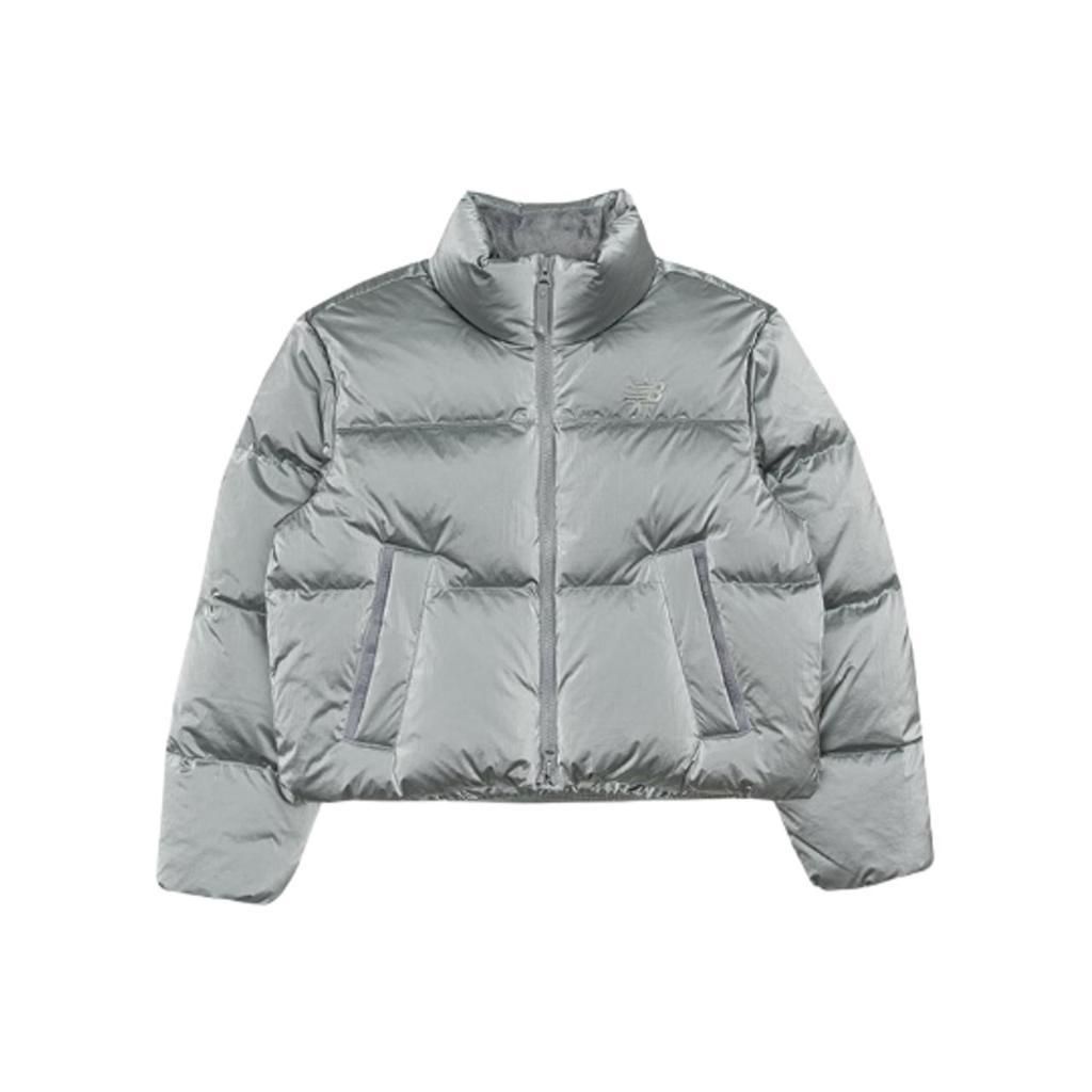 뉴발란스 [해외] 뉴발란스 액티브 숏 구스 다운 실버 NBNPE4W102-91
