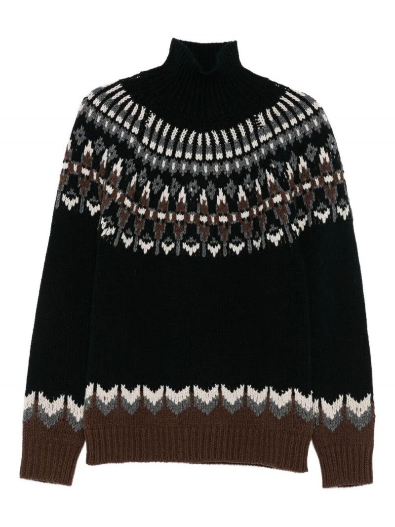 돈답 25FW DONDUP DOLCEVITA TURTLE 넥 스웨터 UT275M00983002999