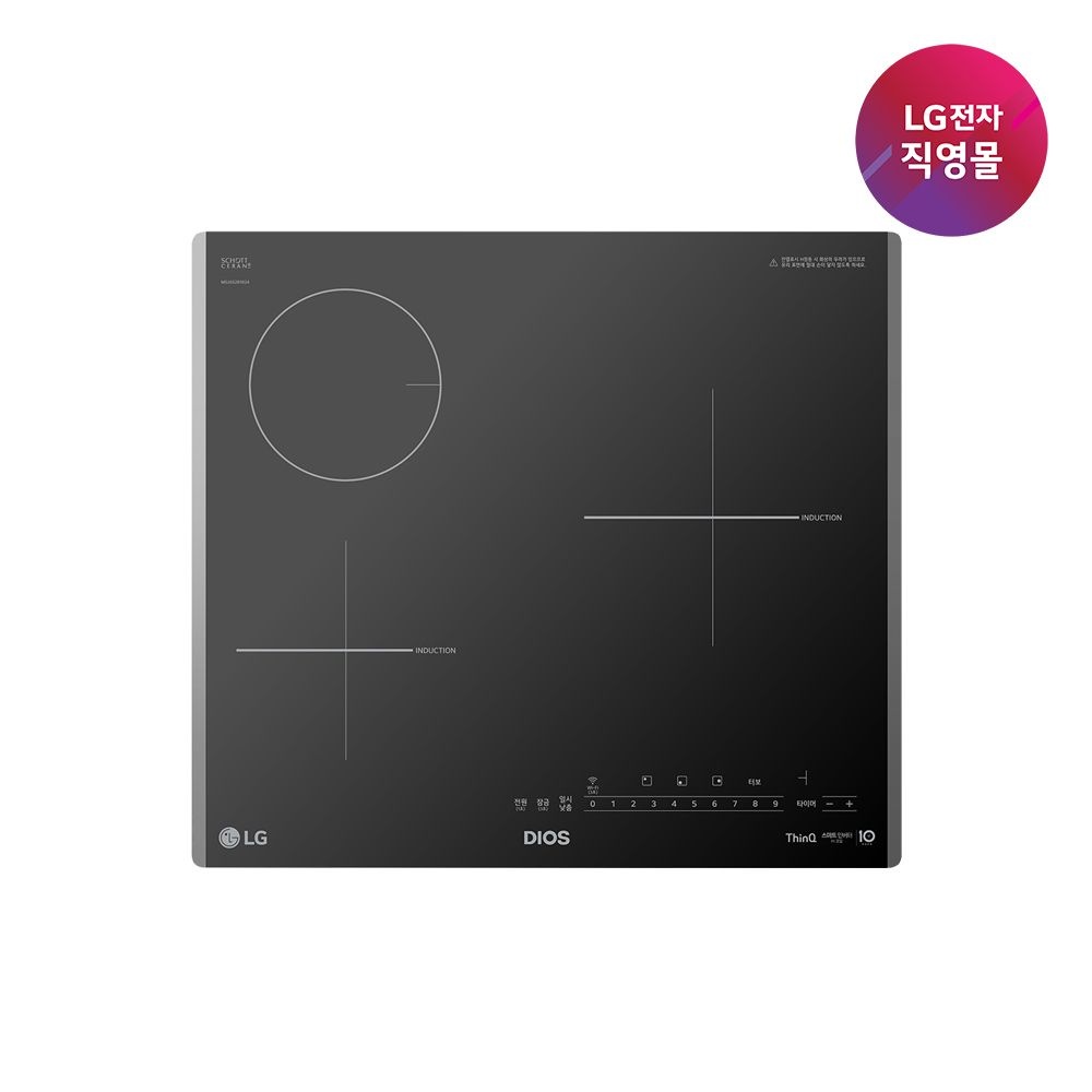 [롯데백화점] LG전자 [LG전자 직영] LG 디오스 하이브리드 전기레인지 BEY3GS2E (빌트인전용)