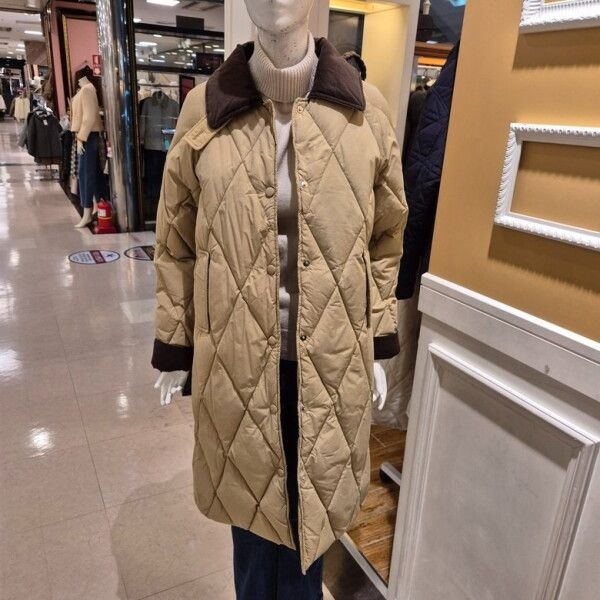 [비씨비쥐] [BCBG]봄25 롱 퀼팅 다운 B5A1F873