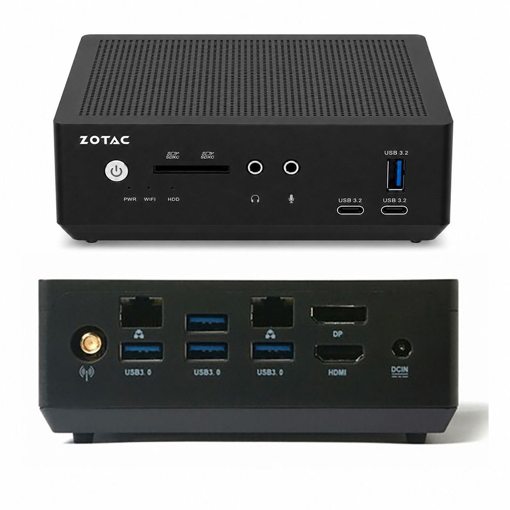 [중고] ZOTAC ZBOX NANO MI527 미니PC i3 7세대 8GB SSD 256GB 윈11 무선랜카드 증정
