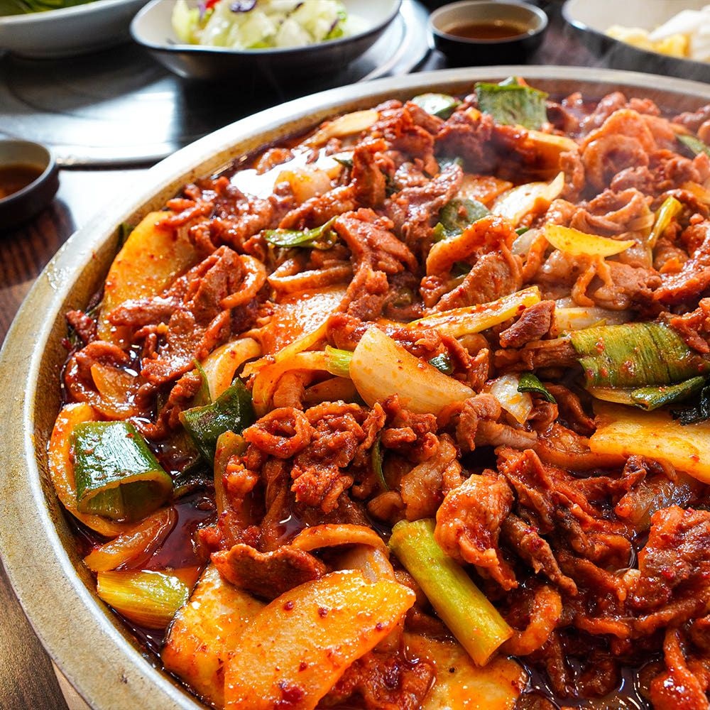[맛집탐방] 울산 솔밭가든 대표메뉴 오리불고기 900g