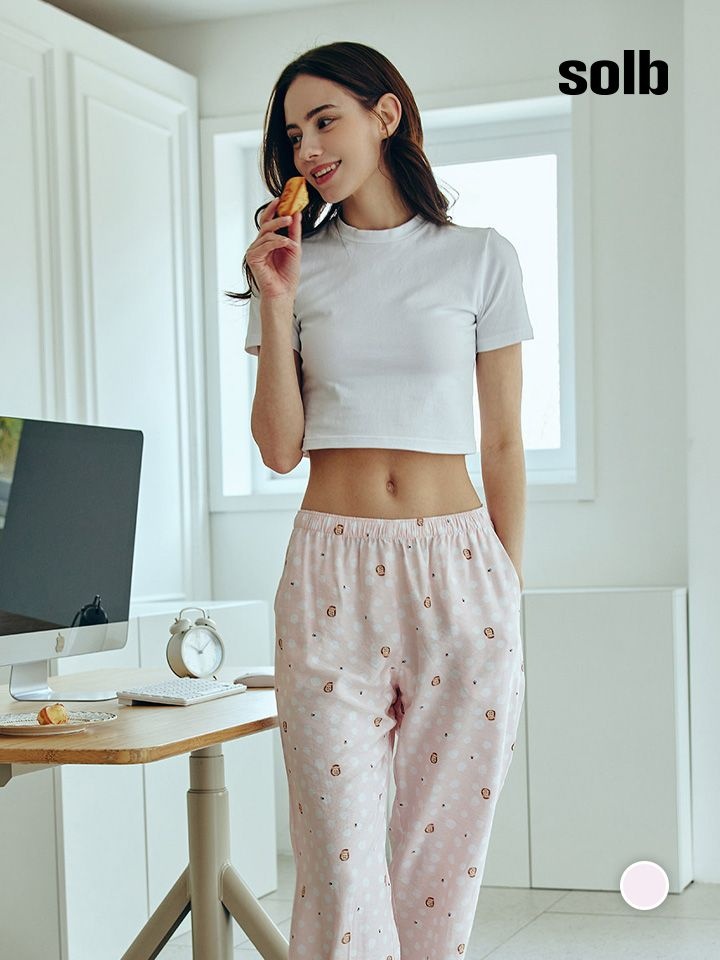 솔브 귀여운 고슴도치 나염 노팬티 이지팬츠 SEPE101F 1309960