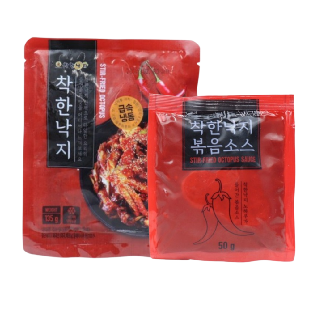 착한낙지 세트(낙지 135g + 양념50g) 13개 홈쇼핑상품
