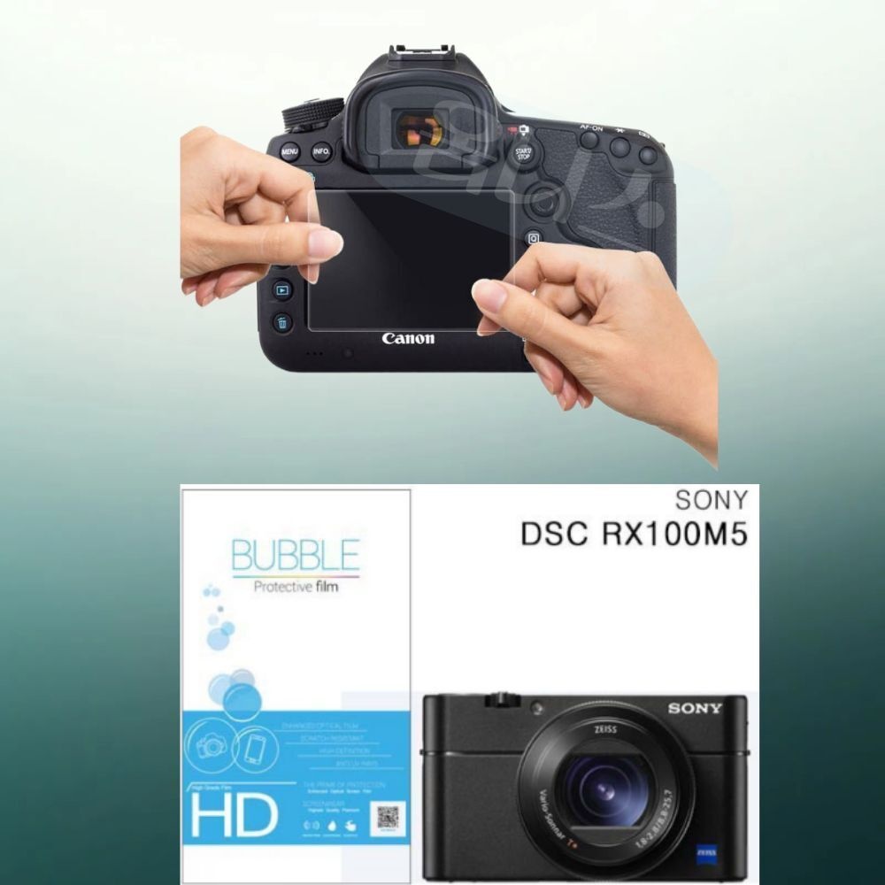 (주)에스에이치몰 옴니스리빙 HD강화필름 2장 RX100M5 액정필름 저반사필름 카메라액정필름 PET액정필름
