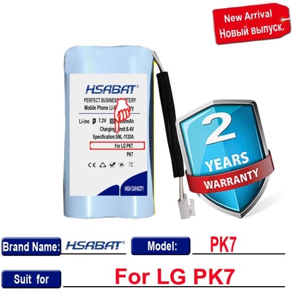 LG PK5 PK7 무선 블루투스 스피커용 HSABAT 3000mAh