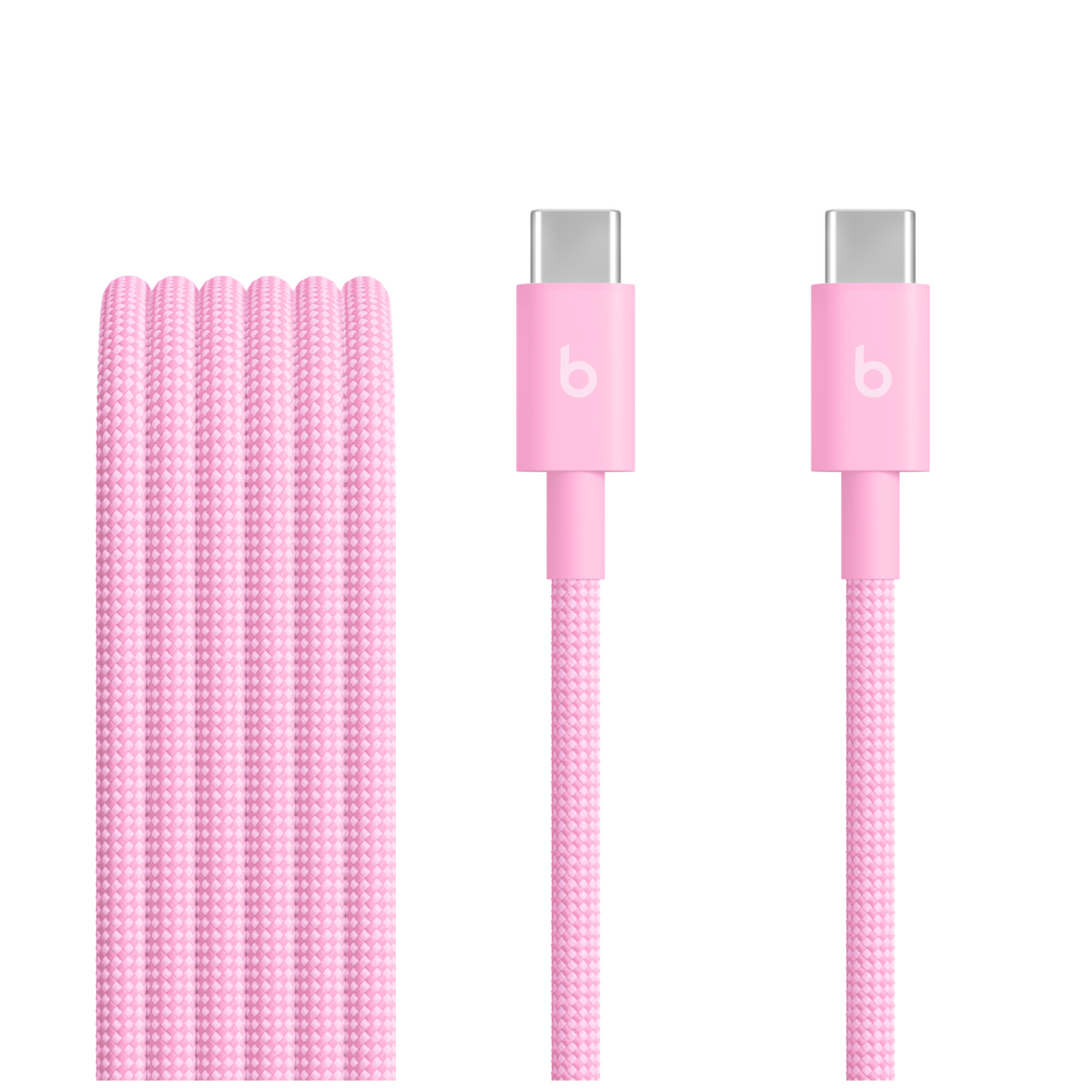 비츠 Beats USB-C 브레이드 케이블 (1.5m) 파워 핑크 MK8P4ZP/A