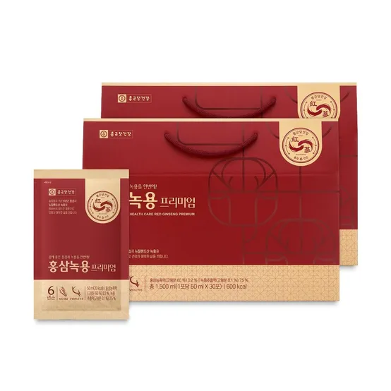 [본사직영]홍삼녹용 프리미엄 2박스(50ml x 30포)