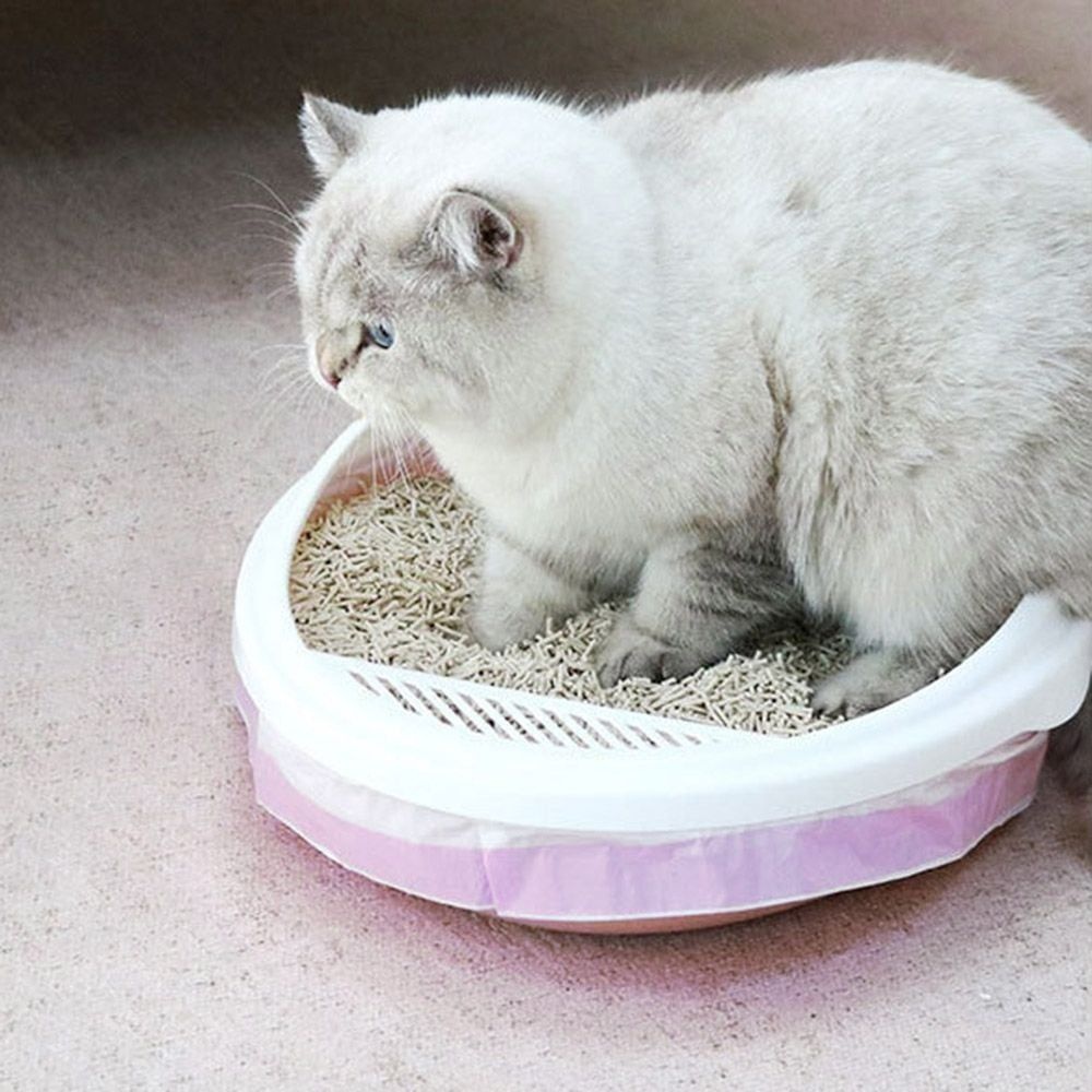 PL 북유럽풍 고양이 배변 봉투 고양이 화장실 봉투 3롤 세트(104x45cm)