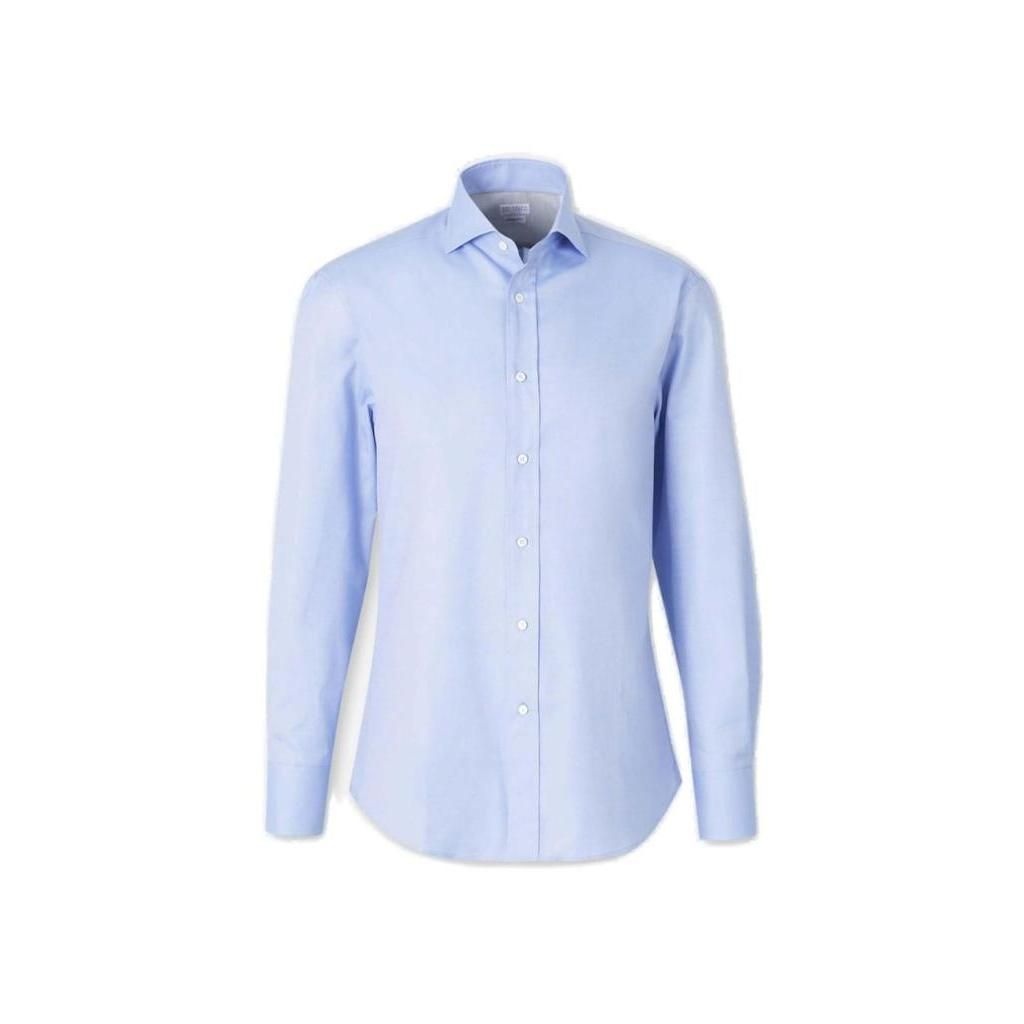 브루넬로 쿠치넬리 Brunello Cucinelli 버튼업 긴팔 셔츠 MBUC41718 C038AZZURROSCURO TP949425358