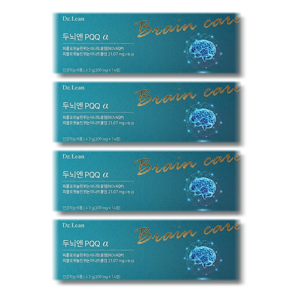 닥터린 두뇌엔 PQQ 알파 300mg x 14정 4박스